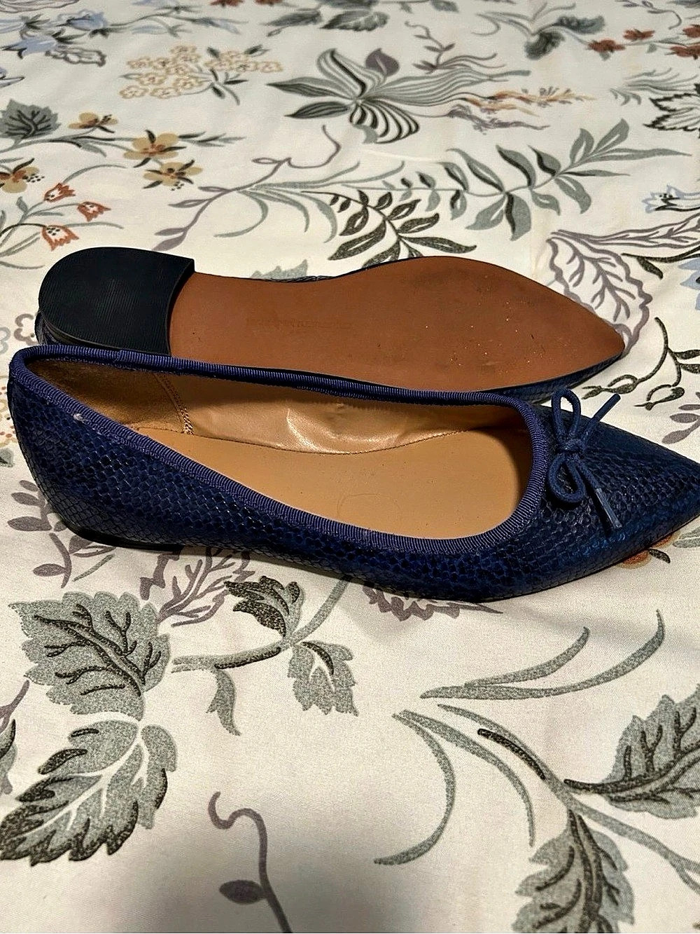 Banana Republic Blue Pointed-Toe Flats